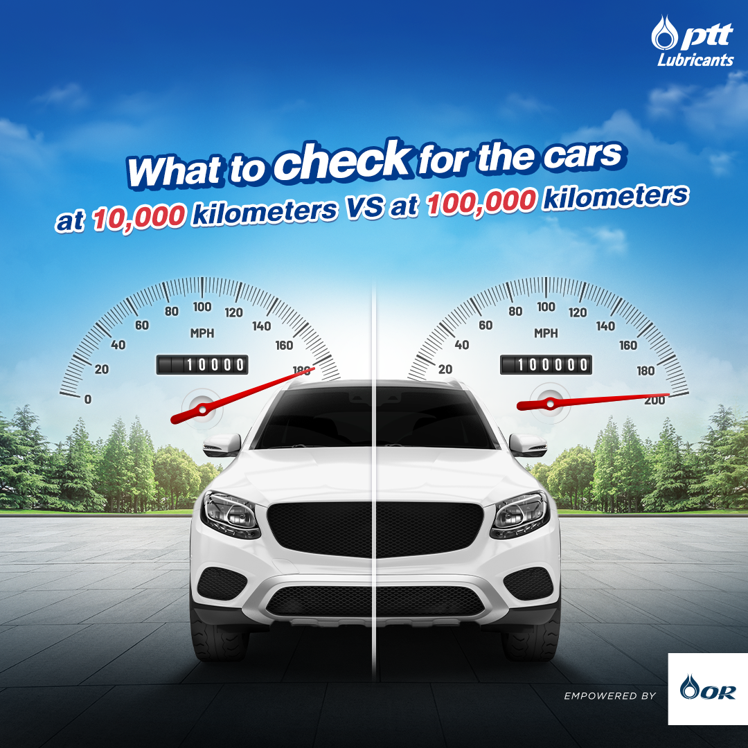 What to check for the cars at 10,000 kilometers VS at 100,000 kilometer